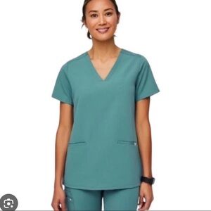Figs Hydrogreen Casma Scrub Top